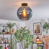 Koyoto lampa sufitowa, kula świetlna 30 cm niebeieski, 1-punktowy