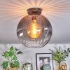 Koyoto lampa sufitowa, kula świetlna 30 cm przezroczysty, przydymiony, 1-punktowy