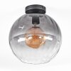 Koyoto lampa sufitowa, kula świetlna 30 cm przezroczysty, przydymiony, 1-punktowy