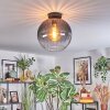Koyoto lampa sufitowa, kula świetlna 30 cm przezroczysty, przydymiony, 1-punktowy