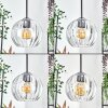 Koyoto lampa wisząca, kula świetlna, lampa wisząca 20 cm przezroczysty, 1-punktowy