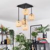 Basto lampa sufitowa, kula świetlna naturalny, 5-punktowe
