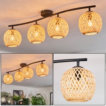 Basto lampa sufitowa, kula świetlna naturalny, 4-punktowe