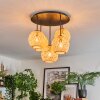 Basto lampa sufitowa, kula świetlna naturalny, 5-punktowe
