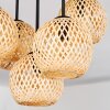 Basto lampa sufitowa, kula świetlna naturalny, 5-punktowe