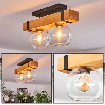 Sernadelo Lampa sufitowa, Kula świetlna Ecru, Czarny, 2-punktowe