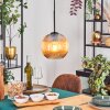 Koyoto lampa wisząca, kula świetlna, lampa wisząca 20 cm bursztynowy, 1-punktowy