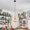 Koyoto lampa wisząca, kula świetlna, lampa wisząca 20 cm bursztynowy, 1-punktowy