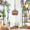 Koyoto lampa wisząca, kula świetlna, lampa wisząca miedziany, 1-punktowy