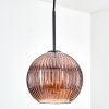 Koyoto lampa wisząca, kula świetlna, lampa wisząca miedziany, 1-punktowy