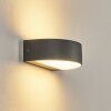 Duron zewnętrzny kinkiet, lampa up & down, kinkiet LED antracytowy, 1-punktowy