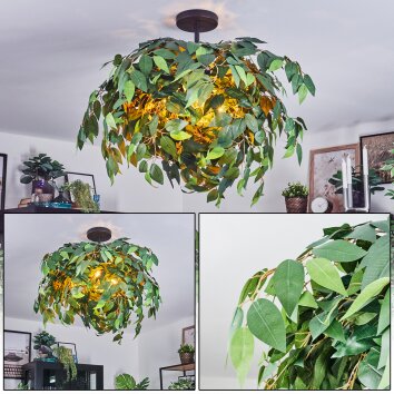 Kallax Lampa sufitowa Czarny, 3-punktowe