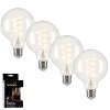 E27 LED 6 Watt ciepły biały przyciemnione 350 Lumen