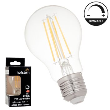 Oświetlenie Globo E27 LED 6.5 Watt ciepły biały przyciemnione 806 Lumen