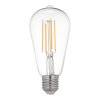 E27 6 Watt ciepły biały przyciemnione 806 Lumen