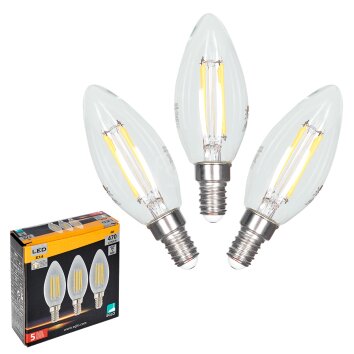 E14 LED 4 Watt ciepły biały 470 Lumen