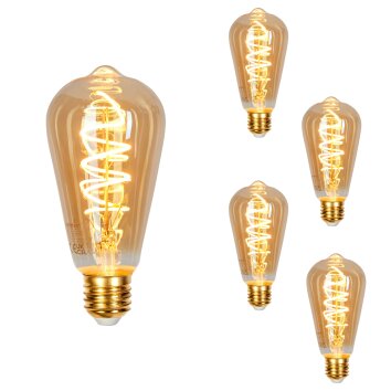 E27 LED 6 Watt ciepły biały przyciemnione 320 Lumen