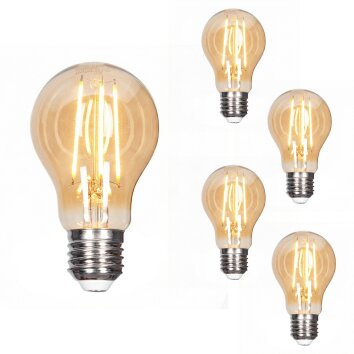 E27 LED 7 Watt ciepły biały przyciemnione 730 Lumen