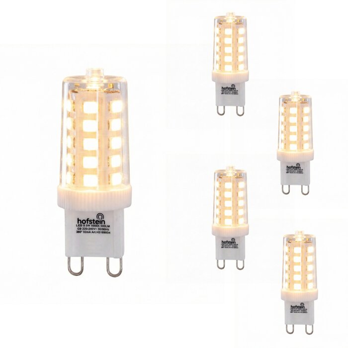 G9 LED 3 Watt ciepły biały przyciemnione 330 Lumen