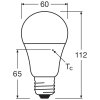 Oświetlenie Osram E27 10 Watt neutralny biały 1055 Lumen