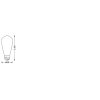 Oświetlenie Ledvance E27 LED 4.8 Watt przyciemnione 470 Lumen