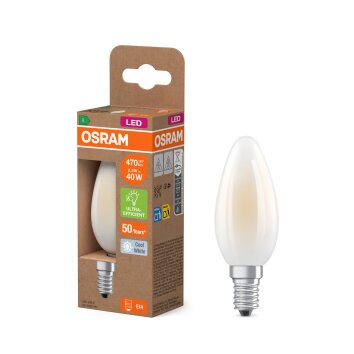 Oświetlenie Osram E14 2.2 Watt neutralny biały 470 Lumen
