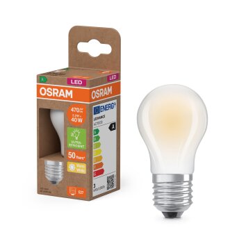 Oświetlenie Osram E27 2.2 Watt ciepły biały 470 Lumen