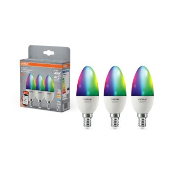 Oświetlenie Osram E14 4.9 Watt przyciemnione 470 Lumen