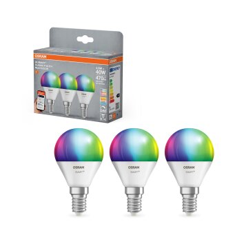 Oświetlenie Osram E14 4.9 Watt przyciemnione 470 Lumen