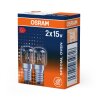 Oświetlenie Osram E14 15 Watt ciepły biały przyciemnione 85 Lumen