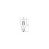 Oświetlenie Osram E27 LED 4.5 Watt ciepły biały 470 Lumen