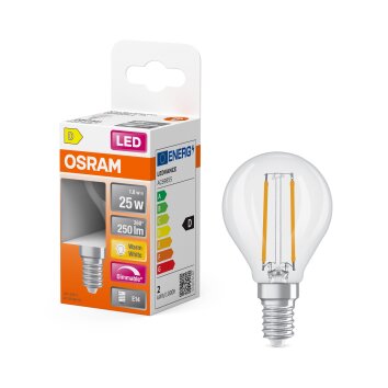 Oświetlenie Osram E14 LED 2.8 Watt ciepły biały przyciemnione 250 Lumen