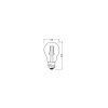Oświetlenie Osram E27 LED 1.5 Watt ciepły biały 136 Lumen