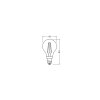 Oświetlenie Osram E14 LED 2.8 Watt ciepły biały 250 Lumen