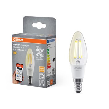 Oświetlenie Osram E14 LED 4 Watt ciepły biały przyciemnione 470 Lumen