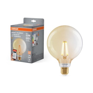 Oświetlenie Osram E27 LED 6 Watt ciepły biały przyciemnione 680 Lumen