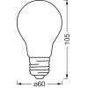 Oświetlenie Osram E27 LED 5.5 Watt przyciemnione 806 Lumen