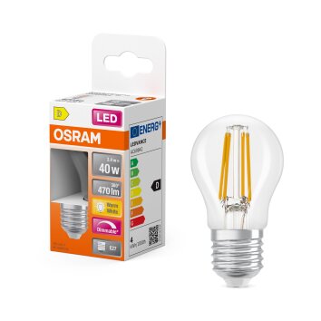 Oświetlenie Osram E27 LED 4.5 Watt przyciemnione 470 Lumen