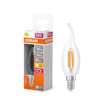Oświetlenie Osram E14 LED 4 Watt światło dzienne przyciemnione 470 Lumen