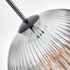 Koyoto lampa wisząca, kula świetlna, lampa wisząca przezroczysty, przydymiony, 1-punktowy