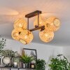 Basto lampa sufitowa, kula świetlna naturalny, 6-punktowe