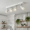 Fenik lampa sufitowa biały, 4-punktowe