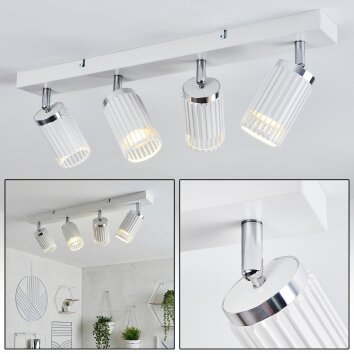 Fenik Lampa sufitowa Biały, 4-punktowe