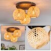 Basto lampa sufitowa, kula świetlna naturalny, 3-punktowe