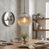 Koyoto lampa wisząca, kula świetlna, lampa wisząca przezroczysty, przydymiony, 1-punktowy