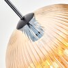 Koyoto lampa wisząca, kula świetlna, lampa wisząca bursztynowy, 1-punktowy