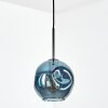 Ripoll lampa wisząca, kula świetlna, lampa wisząca niebeieski, 1-punktowy