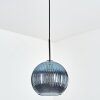 Koyoto lampa wisząca, kula świetlna, lampa wisząca niebeieski, 1-punktowy