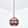 Koyoto lampa wisząca, kula świetlna, lampa wisząca miedziany, 1-punktowy