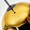 Ripoll lampa wisząca, kula świetlna, lampa wisząca złoty, 1-punktowy